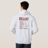 Hellcat Hoodie (Achterkant volledig)