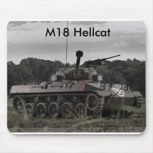 Hellcat Mousepad Muismat (Voorkant)