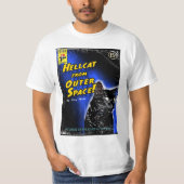 Hellcat uit de buitenruimte. t-shirt (Voorkant)
