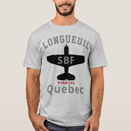 Helldiver Longueuil, Quebec SBF T-shirt (Voorkant)