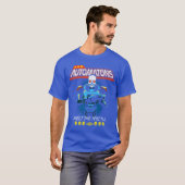 Helldivers 2 Sony Playstation Video Game Automaton T-shirt (Voorkant volledig)