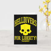Helldivers 2 Sony PlayStation-videogame voor Liber Kaart (Gele Bloem)