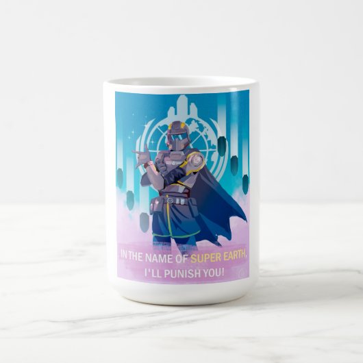 Helldivers 2 Super Earth Mug Magische Mok (Midden)