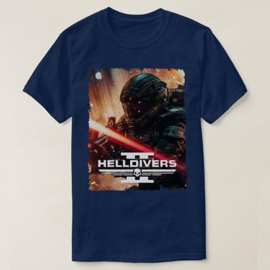Helldivers 2 TShirt 18 (Design voorkant)