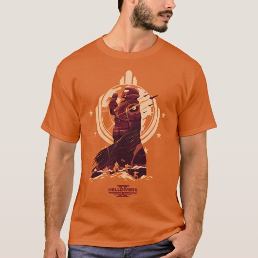 Helldivers 2 Videospel T-shirt (Voorkant)