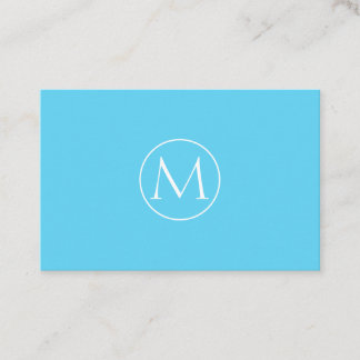 Helle Minimal Monogramm Visitenkarte Visitekaartje