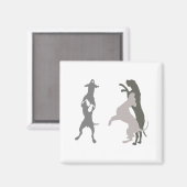 helle sjablonen magneet (Voorkant / Achterkant)