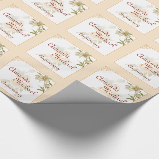 Hellebore Cadeaupapier (Hoek)