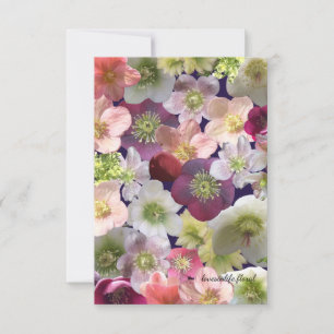 Hellebore Collage  Notitiekaartje