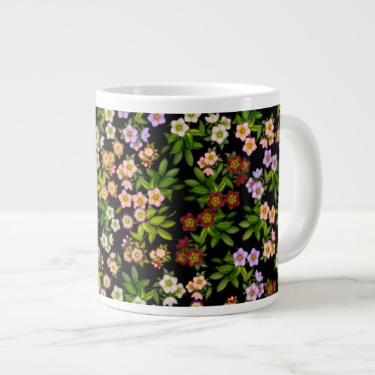 Hellebore Lenten Roos Flowers Jumbo Mok (Voorkant rechts)