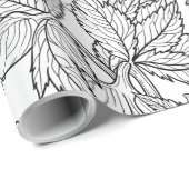 Hellebores in zwart-wit cadeaupapier (Rol Hoek)