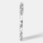 Hellebores in zwart-wit Case-Mate iPhone case (Achterkant / Rechts)