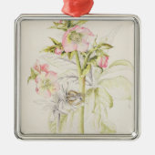 Hellebores Metalen Ornament (Voorkant)