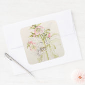Hellebores Vierkante Sticker (Envelop)