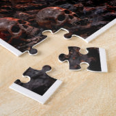 Helledraak – Rode Bliksemstorm Legpuzzel (Zijkant)