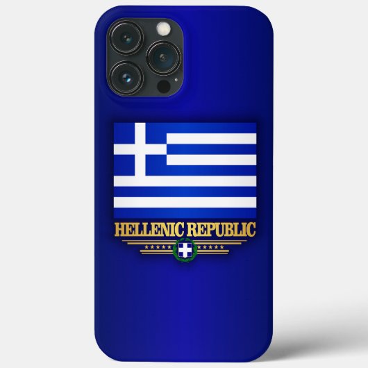 Helleense Republiek (Griekenland) Case-Mate iPhone Case (Achterkant)