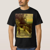 Hellend pad in Montmartre door Vincent van Gogh T-shirt (Voorkant)