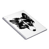 hellende corgi kalm notitieboek (Rechterzijde)