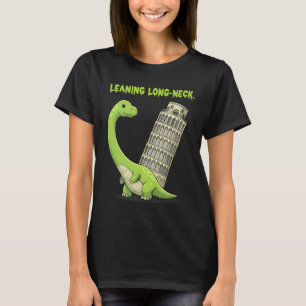 Hellende Langhals Schattige Brachiosaurus & Hellen T-shirt
