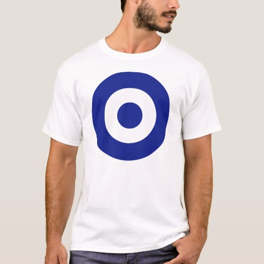 Hellenic Air Force Roundel, Griekenland T-shirt (Voorkant)