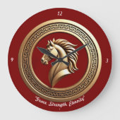 "Hellenic Paarden Erfgoed" Grote Klok (Voorkant)