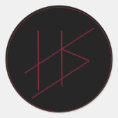 Hellenic Sorrow Sticker (Voorkant)