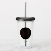 Hellenic Sorrow Tumbler Acryl Drinkbeker (Voorkant)