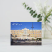 hellenisch parlement athene briefkaart (Staand voorkant)