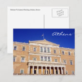 hellenisch parlement briefkaart (Voorkant / Achterkant)