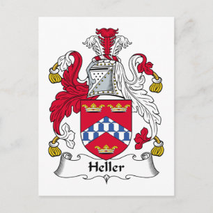 Heller Family Crest Briefkaart