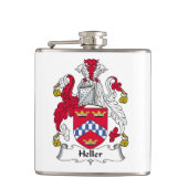 Heller Family Crest Heupfles (Voorkant)
