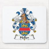 Heller Family Crest Muismat (Voorkant)