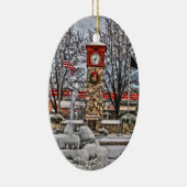 Hellertown dubbelzijdige versiering keramisch ornament (Rechts)