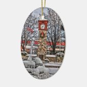 Hellertown dubbelzijdige versiering keramisch ornament (Links)