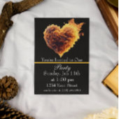 Hellevuur Feest Uitnodiging!  Kaart