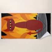 Hellevuur Strandlaken (Voorkant)