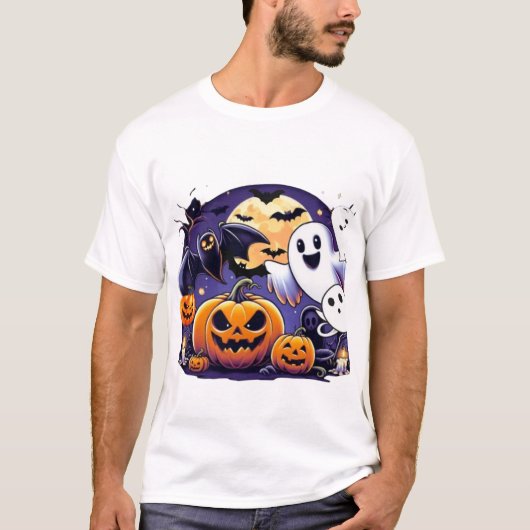 Hellewen Day Design Ghost T-shirt (Voorkant)