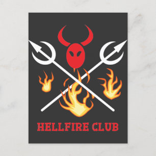 Hellfire Club Sign Briefkaart