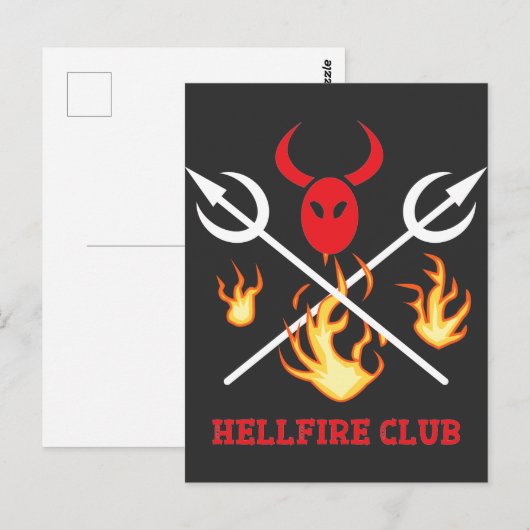 Hellfire Club Sign Briefkaart (Voorkant / Achterkant)