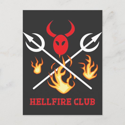 Hellfire Club Sign Briefkaart (Voorkant)