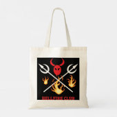 Hellfire Club Sign Canvas tas (Achterkant)