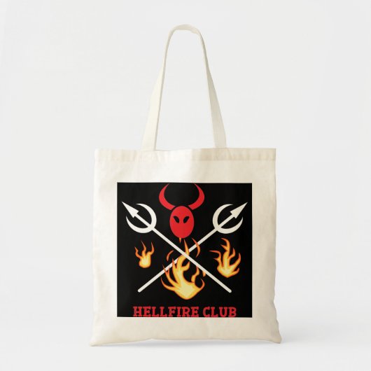 Hellfire Club Sign Canvas tas (Voorkant)