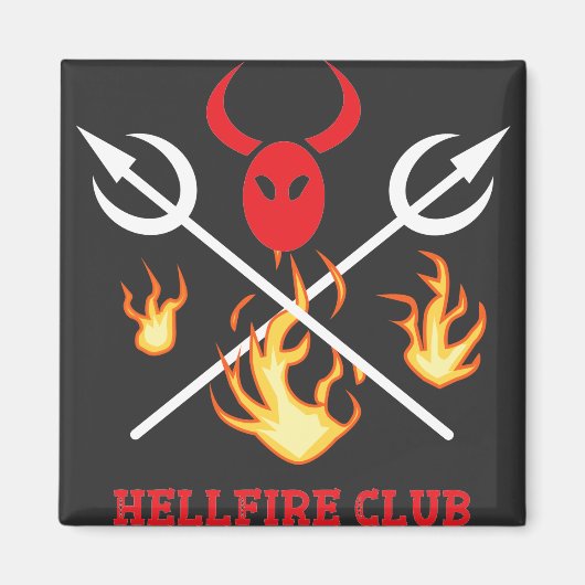 Hellfire Club Sign Magnet (Voorkant)