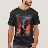 Hellfire in mijn hart Hellfire en Hellangel T-shirt (Voorkant)