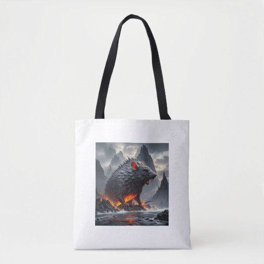 Hellfire Knaagdier Canvas tas (Voorkant)