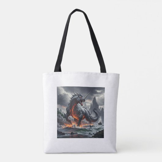 Hellfire Unidragon Canvas tas (Achterkant)