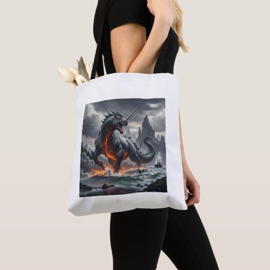 Hellfire Unidragon Canvas tas (Dichtbij)