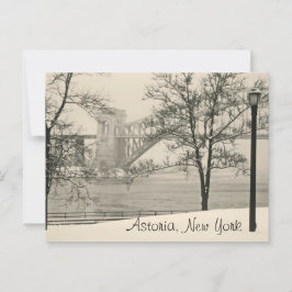 Hellgate Bridge, Astoria New York Briefkaart