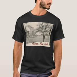 "Hellgate Bridge" Astoria, NY Mannen T-shirt