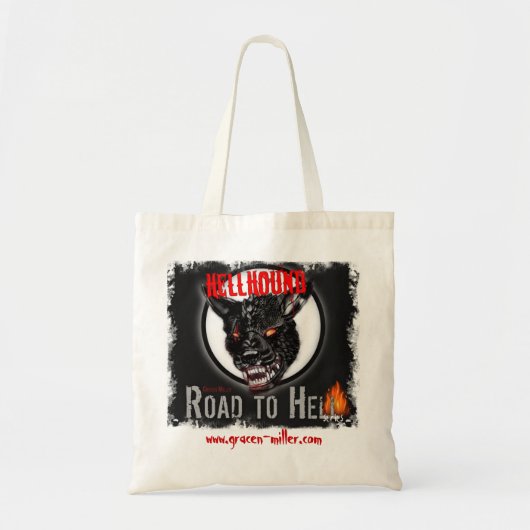 Hellhound Canvas tas (Voorkant)